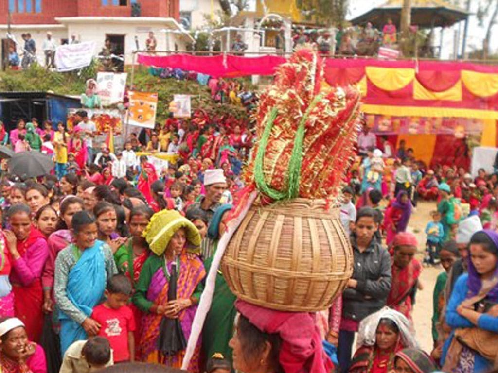 सुदूरपश्चिममा गौरा पर्व सुरु, घरघरमा बिरुडा भिजाइयो