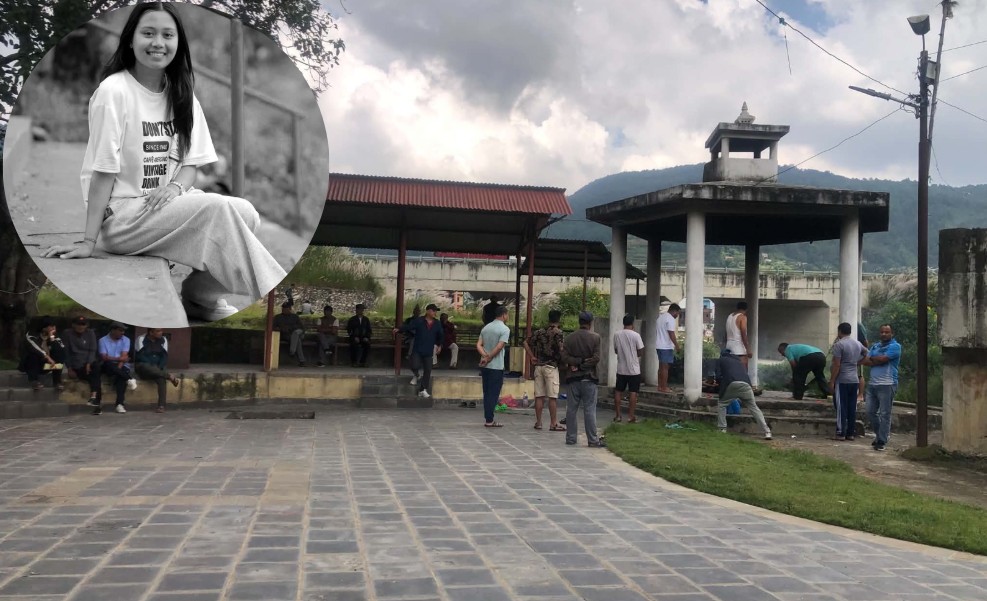 भोटेकोशी बाढीमा बेपत्ता चन्द्रागिरिकी सुष्मिताको अन्त्येष्टि