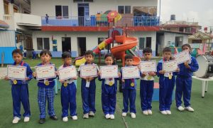 प्रि–स्कुल जिम्नास्टिक प्रतियोगितामा चन्द्रागिरिको त्रैविद्य शिक्षा सदन उत्कृष्ट